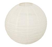 Lanterne boule Jordy D.57cm en lin blanc