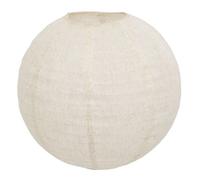 Lanterne boule Jordy en lin D.43cm beige