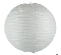 Atmosphera Lanterne boule en papier Blanche 45 cm de diamètre À suspendre