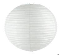 Atmosphera – Lanterne boule en papier – Diam. 60 cm – Blanc
