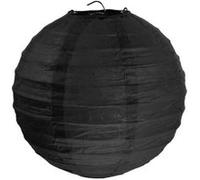 Lanterne Boule Papier Noire noire G