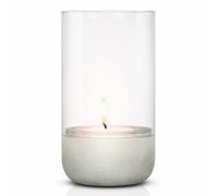 Lanterne CALMA L 22,5 cm, gris clair, Blomus