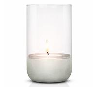 Lanterne CALMA M 22,5 cm, gris clair, Blomus