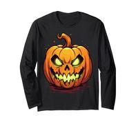 Lanterne Citrouille effrayante Halloween Jack O Manche Longue