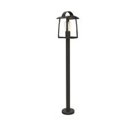 Lanterne de jardin extérieure poteau KELSEY noir Lutec 7273605012