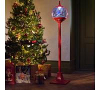 Lanterne de Noël avec neige, lumière et son – 150 cm