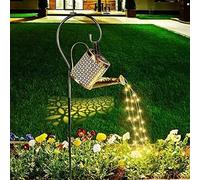 Lanterne électrique solaire avec guirlande lumineuse, lumière LED solaire extérieure pour l'extérieur, guirlande lumineuse à suspendre, étanche, lumières de table de jardin décoratives pour jardin