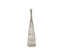 ECD Germany Lanterne en Bambou 150 cm, Photophore Naturel avec Guirlande Lumineuse LED, Natur