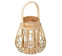 Lanterne en Bambou Haite 16cm Naturel