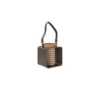 Mauro Ferretti Lanterne Ervesto 190382000R – métal effet rotin, anse 20 cm – Multicolore