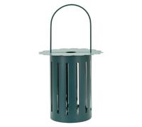Lanterne en Métal Saturn 43cm Bleu