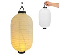 Lanterne en Papier LED Japonaise Décorative Blanche