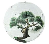 Lanterne en Papier Rond Shade 30 Cm De Soie Décor des Lumières Suspendues De Style Oriental Chinois pour Le Restaurant Home