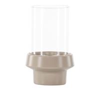 Lanterne en Verre Davida 20cm Beige