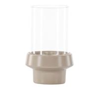 Lanterne en Verre Davida 20cm Beige
