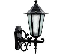 Lanterne en Verre extérieure Applique Murale Poteau de Porte Cour étanche Lanterne de Applique Murale E27 décoration Applique Murale Porche lumière LED luminaires muraux extérieurs