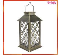 Lanterne extérieure - AKOZON - Grand filet - Solaire - LED blanc chaud - Étanche IP44
