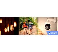 Lanterne extérieure puissante Lampe de rue Projecteur sur poteau 500 W pour parking poids lourds