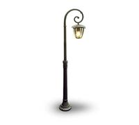 Lanterne jardin V-TAC E27 136cm IP44 noire VT-737