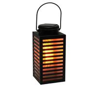 Lanterne LED - PROGARDEN - KO-DX9300930 - Effet flamme - Solaire - 30 cm