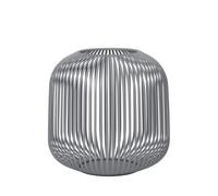 Lanterne LITO M 27 cm, gris, acier, Blomus