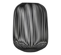 Blomus Lanterne Lito L – Photophore – Ø 33 cm H 45 cm – Acier revêtu par poudre Noir