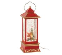 Lanterne Lumineuse Père-Noël 27cm Multicolore