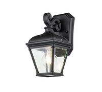 Lanterne maison applique murale lampe d'extérieur lumière entrée lumière verre clair classique