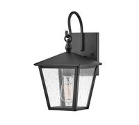 Lanterne murale lumière extérieure applique verre laiton aluminium noir balcon lumière E27