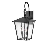 Lanterne murale lumière extérieure applique verre laiton aluminium noir balcon lumière E27