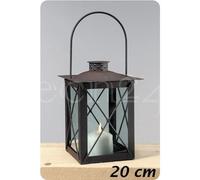 Lanterne photophore Farol en métal 20 cm