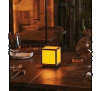 Lanterne portable sans fil rechargeable usb et solaire vega