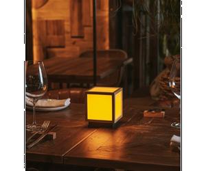 Lanterne portable sans fil rechargeable usb et solaire vega
