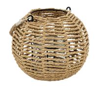 Lanterne Ronde Déco "Maty" 18cm Naturel