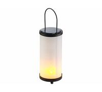 Lanterne solaire à LED avec 96 LED effet flamme - Lunartec