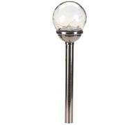 Lanterne Solaire À Piquer Smart Garden Firefly Opal Pack De 4 Inox Et Verre 47x10cm
