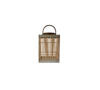 - Lanterne solaire bambou Carrée