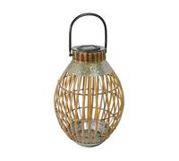 Lanterne solaire bambou h51cm - Orium