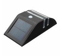 Lanterne solaire d'extérieur étanche avec détecteur de mouvement PIR, lampe murale LED