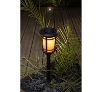 Lanterne solaire -effet flamme naturelle