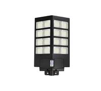 Lanterne Solaire Extérieur LED 13W Détection Mouvement Intelligent IP44 Noir