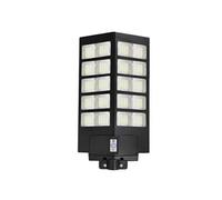 Avizar, lanterne solaire à LED 16 W pour l'extérieur avec détecteur de mouvement intelligent, IP44, noir