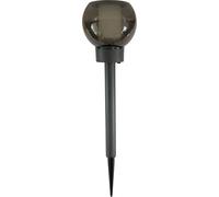 Lanterne solaire - GALIX - G2625 - Effet flamme naturelle - 12 LED SMD - Ambrée - Ø 10,5 cm - H 41 cm - 4 Lumens