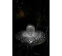 Lanterne solaire métal - design rétro