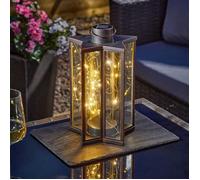 Lanterne solaire - SMART GARDEN - Firefly Star - 60 micro-LEDs - Effet vieilli - Ethnique