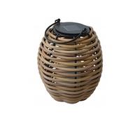 Orium - Lanterne solaire tressée Alicia h26cm G