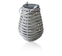 Lanterne solaire tressée Aretha h25cm - Orium
