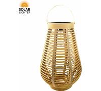 Lanterne solaire VABBIN XL : 45cm, grande lanterne d'extérieur de Solar-Lichter, éclairage d'ambiance LED