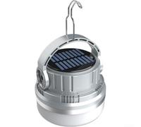 Lanternes solaires de jardin étanches avec effet de flamme vacillante - Lumière LED marche/arrêt automatique pour terrasse, allée, cour, camping, décoration argentée, 117 mm (gris)