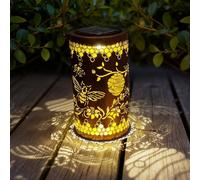 Lanternes Solaires Exterieur, lanterne solaire exterieur, IP65 Étanches Lanternes d'extérieur LED Suspendues, Lanterne Solaire Exterieur A Poser pour Jardin Extérieur Patio Balcon Camping